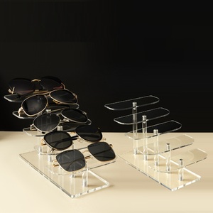Nuovi occhiali trasparenti in acrilico negozio di specialità degli uomini e delle donne occhiali da sole Multi strato Display Prop Stand - Product Image 2