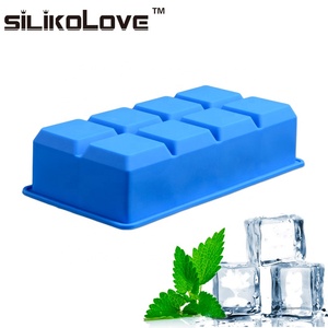 Silikolove Thanh Phụ Kiện Silicone <span class=keywords><strong>Cube</strong></span> Khuôn Di Động Silicone Vuông <span class=keywords><strong>Ice</strong></span> Cubes Cho <span class=keywords><strong>Whisky</strong></span> - Product Image 3