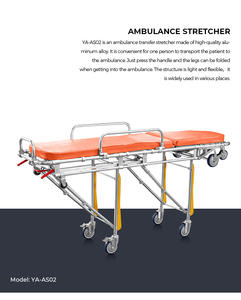 Camilla de Ambulancia Manual Portátil Resistente Usada a la Venta a Precio Accesible YA-AS02 - Product Image 2