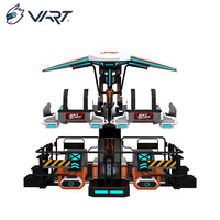 Simulateur de vol VR VART Commercial 2 places, machine de jeu de réalité virtuelle