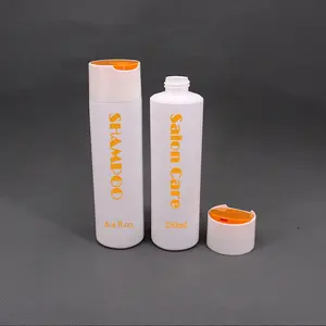 Individuell farbige gepresste matte bedruckte Plastikflaschen 250 ml 200 ml 300 ml Haarpflegeverpackung Shampoofilter Verpackung