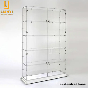 Vitrine en verre autoportante pour magasin de détail, prix d'usine en gros - Product Image 2