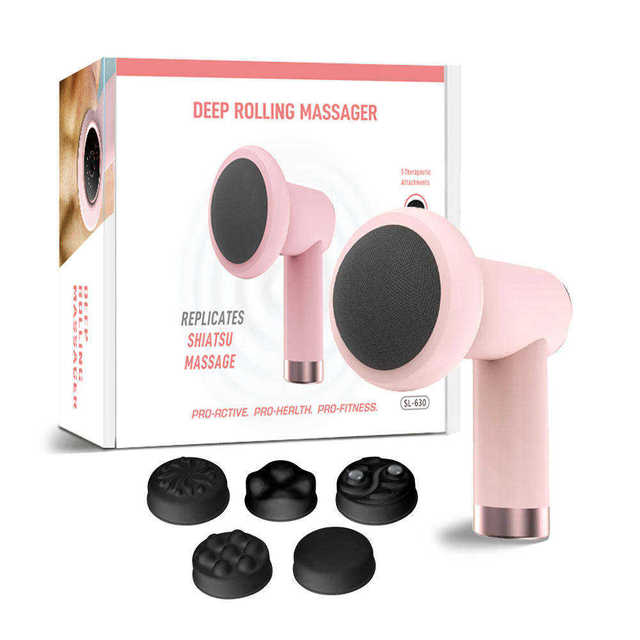 Rechargeable Body Slimming Massager Anti-Cellulite Fat Burning Vibrator Deep Pain Relief Hammer for Effective Massage
