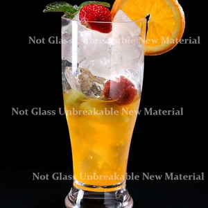 Taza <span class=keywords><strong>de</strong></span> plástico transparente e irrompible para batidos, para helados, venta al por mayor - Product Image 5