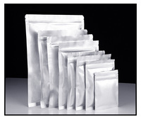 1000 pièces 20*30 cm Sacs en aluminium laminés PE imprimés en gravure avec fermeture éclair, sac plat KOLYSEN