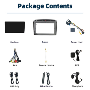 UIS7870 Android 13 8-CORE sistema Multimedia CarPlay Auto estéreo navegación GPS Radio de coche para Peugeot 408 308 2010-2012 - Product Image 3