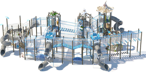 Chất Lượng Cao Hot-Bán Sân Chơi Trẻ Em Ngoài Trời Sân Chơi Với Slide Đa-Chức Năng Chơi Mặt Đất Nhựa - Product Image 6