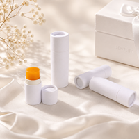 Emballages de bâtonnets de déodorant en carton biodégradable, blanc, noir, brun, papier kraft, emballage de tube de baume à lèvres