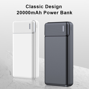 พาวเวอร์แบงค์พกพาแบบมีโลโก้สั่งทำได้ ช่องเสียบ USB คู่ ความจุสูง 20000mAh กำลังไฟ 10W สำหรับใช้งานกลางแจ้ง - Product Image 1