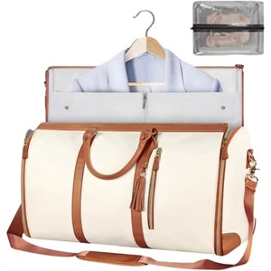 Muestra gratuita: Bolsa de lona plegable del fabricante para ropa de viaje y accesorios de teléfono, bolsa de equipaje de mano. - Product Image 6