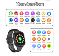 Montre connectée pour enfants de haute qualité avec GPS, caméra, vidéoconférence, carte SIM, pour filles et garçons