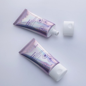 Tube cosmétique ovale de 50 ml en PE/ABL personnalisé avec bouchon à clapet/à vis pour crème solaire, crème BB et gloss à lèvres - Product Image 6