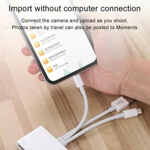 <span class=keywords><strong>5</strong></span>-trong-1 ổ đĩa flash SD TF Card Reader <span class=keywords><strong>adapter</strong></span> với Type-C USB <span class=keywords><strong>Lightning</strong></span> Port Đối với <span class=keywords><strong>iPhone</strong></span> iPad macbook - Product Image 6