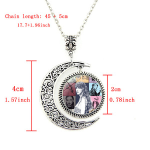 Regalos del Día de San Valentín <span class=keywords><strong>Taylor</strong></span> 1989 Collar para mujer <span class=keywords><strong>Swift</strong></span> disco de vinilo álbum Luna colgante collar concierto regalo para regalo de ventilador - Product Image 3