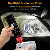 Limpiador de Faros de Coche NIKELIANG, Suministro Directo de Fábrica, 138g 150ml, Gel para Eliminar la Oxidación del Vidrio de los Faros y Ventanas
