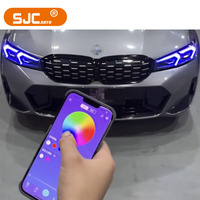 Module LED DRL SJC RGB pour Phares BMW F40 F30 F10 F22 F80 G20 G30 G08 G22 X5 X6 G20 M3 M5 Jaune Rouge Vert Bleu Ambre