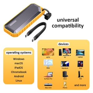 Carcasa para SSD Colorii MC10 <span class=keywords><strong>M</strong></span>.2 IP65 10Gbps PCIE 2 Carriles SATA (NVME y ATA) - Product Image 6