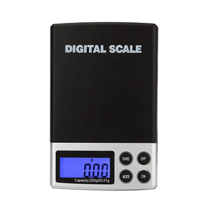 वावो टेक डिजिटल स्केल 200g 0.01g उच्च सटीकता जेब आकार इलेक्ट्रॉनिक गहने पैमाने तंबाकू के लिए अलग सुरक्षात्मक कवर - Product Image 1