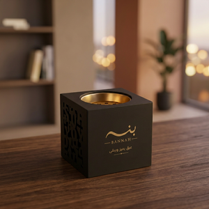 Elegante Quemador de Incienso de Madera de Pino, Aromaterapia, Fragancia para el Hogar, Diseño Rústico, Hecho a Mano, Ecológico, Uso Religioso - Product Image 2