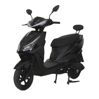 Moto électrique 3000W noire avec rétroviseur, 72V20AH, la meilleure moto électrique à deux roues super puissante pour la livraison de nourriture