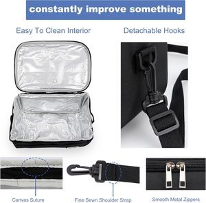 Sac isotherme pour le déjeuner en aluminium avec logo personnalisé, très vendu, pour femmes et enfants - Product Image 5