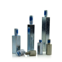 China Manufactured Carbon Steel Hex Spacer Standoff Fasteners M3 M4 M6 4mm 20mm Zinc Plated for Construction