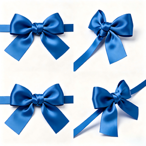 Noeuds en satin prêts à l'emploi de couleurs assorties pour la décoration de mariage, fête d'anniversaire, boîte cadeau, arrangement floral, bouteille de vin - Product Image 4