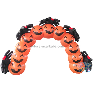 Tente gonflable de fête d'Halloween, petite maison hantée gonflable de couleur noire pour la décoration du festival - Product Image 4