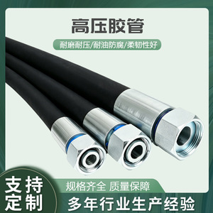 Manguera de Alta Presión Mu Huang 1.6-60MPa, Mangueras de Refrigerante de Caucho de Butadieno para Sistemas Hidráulicos de Minería - Product Image 2