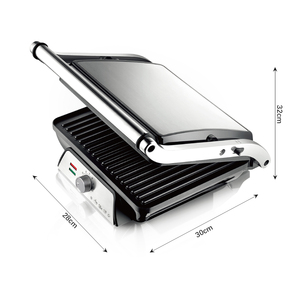 Cao Cấp Thương Hiệu Raf Mới Được Thiết Kế 180 Độ Bbq 2-Lát Griddles Không Dính Điện Bánh Sandwich Nướng Panini Nhà Sản Xuất - Product Image 3