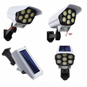 Lampe Murale Solaire à Télécommande Multi-Angles avec Éclairage Intelligent, Détection de Mouvement et Avertissement Lumineux Rouge pour Maison Connectée - Product Image 5