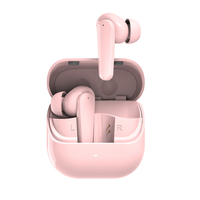 Earbud ANC Pengisian Daya Nirkabel Kontrol Sentuh Pintar 25 Jam Waktu Putar TWS Bluetooth In-Ear dengan Asisten Suara Casing 300mAh