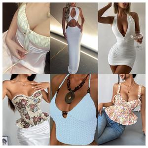 Großhandel Marke Bulk Apparel Big Discount Damen kleid Liquidation Stock Clearance Sale Damen kleider Verschiedene Bulk-Kleidung - Product Image 1