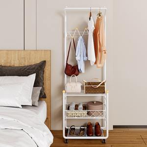 Estantes de armario para armarios, estante de secado de tela y sombrero de acero al carbono plegable móvil, soporte para colgar ropa y zapateros - Product Image 4