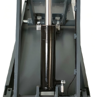 Pont élévateur à ciseaux professionnel 3,5T à levée complète, hydraulique encastrable pour un gain de place efficace en atelier