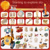 Kit d'expériences scientifiques de physique pour enfants 0-3M, jouet éducatif STEAM pour l'enseignement primaire, modèle de robot T-005