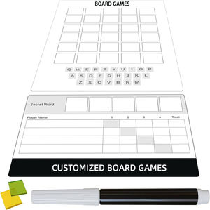 Factory high quality custom logo environmental friendly board game new design party board game - Product Image 6