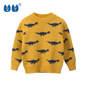 De moda cómodo suave de otoño e invierno de la computadora de niño de punto suéter niños suéter de los niños - Product Image 3