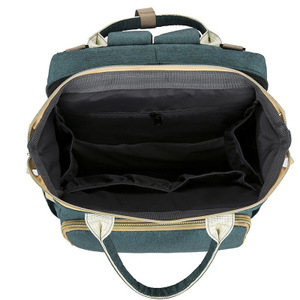 Venta caliente impermeable multifuncional bebé bolsas mochila de <span class=keywords><strong>mamá</strong></span> de personalizado bebé bolsa con cama - Product Image 3