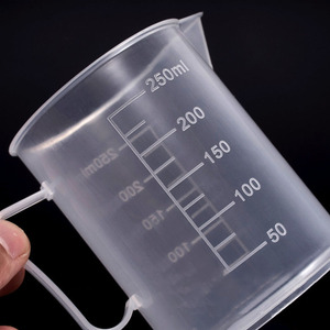 Chemistry Laboratory 25ML-1000ML Experiments Graduated <strong>Beakers</strong> PP <strong>Plastic</strong> Digital Thickness <strong>Measuring</strong> Cup <strong>Beaker</strong> - Product Image 2
