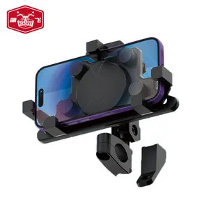 Aluminum Universal Mobile Stand Bicycle For Riding Bike Smart Phone Holder Mobile Phone Holders Motorcycle Phone Holder Charge
