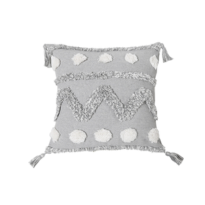 Innermor Moroccan Geometric Hospital Tufted Polyester/Cotton <b>Cushion</b> <b>Covers</b> 45x45cm/30x50cm Vintage Fashion Throw Pillows - Product Image 1