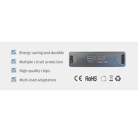 Alimentation LED 24V Mini en Aluminium à Tension Constante, Transformateur Haute Efficacité pour Bande LED, Projecteur et Utilisation Intérieure