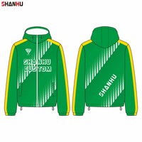Veste coupe-vent vintage imprimée par sublimation Veste coupe-vent d'extérieur pour hommes