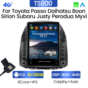 Mekede Android 11 8 + 128 gam đài phát thanh xe cho TOYOTA PASSO Daihatsu BOON sirion Subaru justy perodua <span class=keywords><strong>myvi</strong></span> AM FM autoradio Xe GPS - Product Image 3