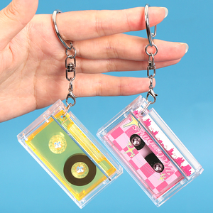 WEISHENG - Caja de Casete Mini Vintage Personalizada con Blíster, Etiquetas NFC para Álbumes de Música de Conciertos, Llavero de Casete Mini de Estrellas del K-Pop - Product Image 5