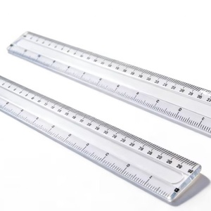 Regla de Medición Transparente de Plástico de 30 cm, Popular y Más Vendida en 2026, para Oficina, Estudiantes y Profesores - Product Image 5