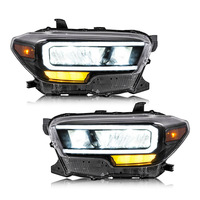 Ensemble de phares LED haute puissance 6000K ultra-lumineux pour Toyota Tacoma 2016-2024, accessoires de voiture plug-and-play super lumineux