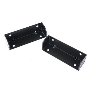 Support d'angle en alliage de zinc, à une seule face, peint, pour quincaillerie de meubles - Product Image 1