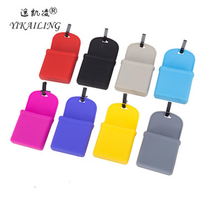 Bolsa de almacenamiento de silicona para coche Yikailing, organizador de ventilación de aire de un solo compartimento de 7 pulgadas para teléfono y artículos diversos - Product Image 1